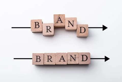 Bland In And Out Of Alignment Stock Photos