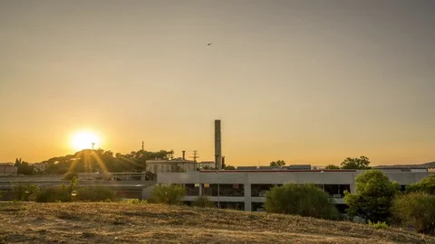 Blanes sunset hyperlapse Stock Footage 79661964