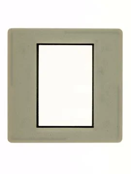 A blank 35mm slide frame Stock-Fotos
