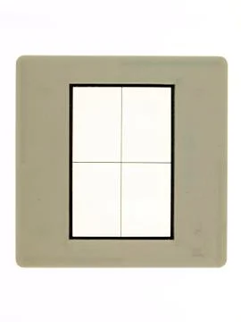 A blank 35mm slide frame Stock-Fotos