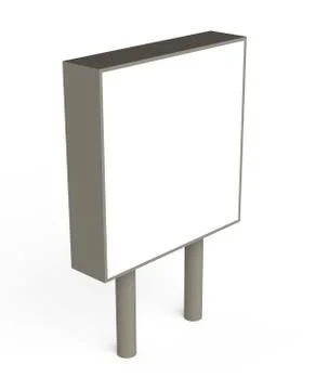 Blank Ad board Stock-Illustration