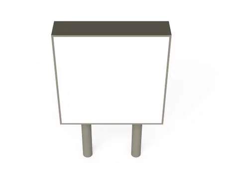 Blank Ad board Stock-Illustration