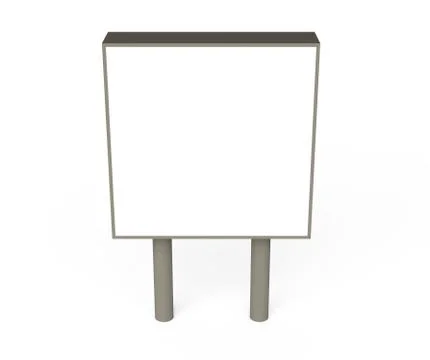 Blank Ad board Stock-Illustration