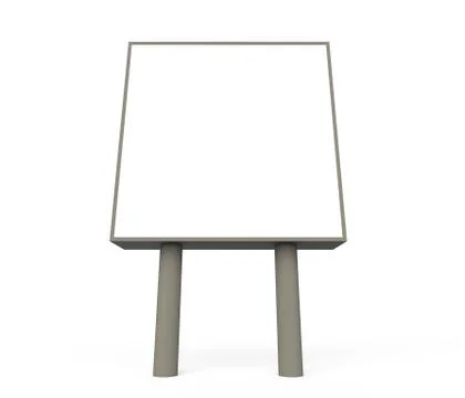 Blank Ad board Stockillustratie