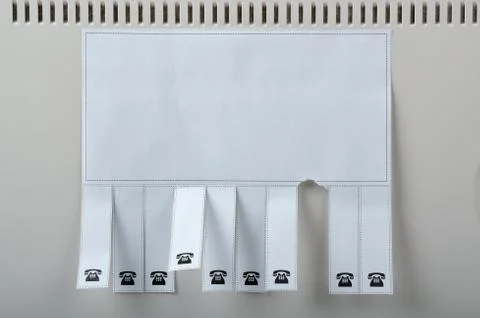 Blank ads Stock Photos