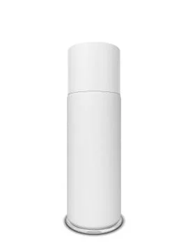 Blank aerosol package Stock Illustration