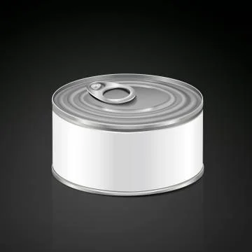 Blank aluminum can イラスト素材
