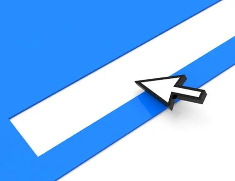 The blank area Stock Illustration