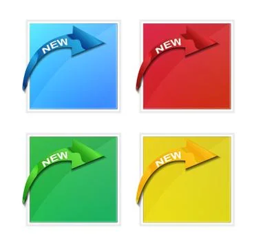 Blank Arrow Banner Stock Illustration