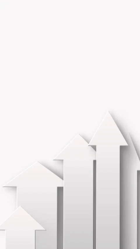 Blank arrows going up animation Stock Footage 303969196