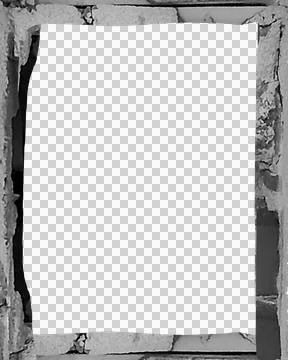 Blank background with concrete frame borders Stock Photos