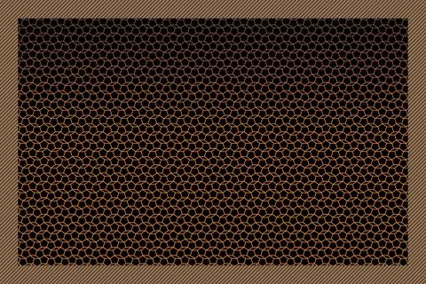 Blank background with decorative border for diploma or certificate Stock Illustration