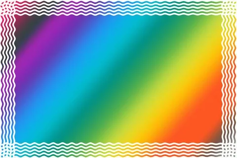 Blank background with decorative border for diploma or certificate Stock Illustration