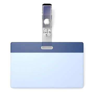 Blank badge with copyspace Stock Illustration