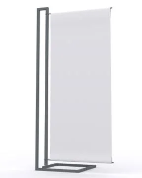 Blank banner display Stock-Illustration