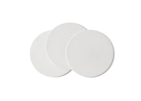 Blank beer coasters Stock Photos