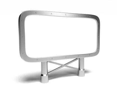 Blank billboard Illustrazione stock