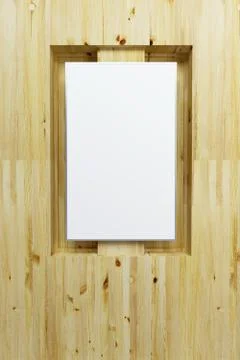 Blank billboard Illustrazione stock