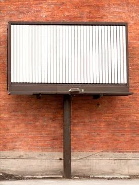 Blank billboard Stock Photos