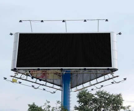 Blank billboard Stock Photos