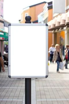 Blank billboard 库存照片
