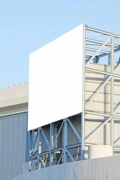 Blank billboard Stock Photos