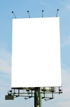 Blank billboard Stock Photos