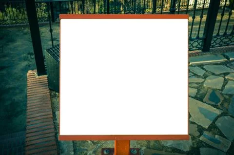 Blank billboard Stock Photos