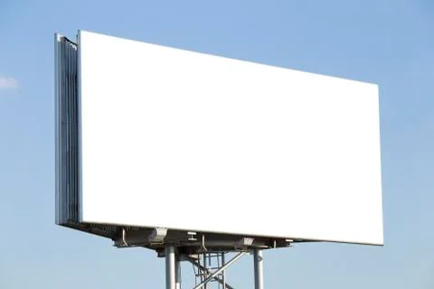 Blank billboard 스톡 사진
