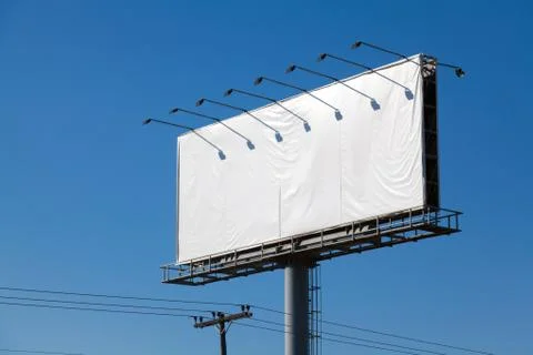 Blank billboard Stock Photos