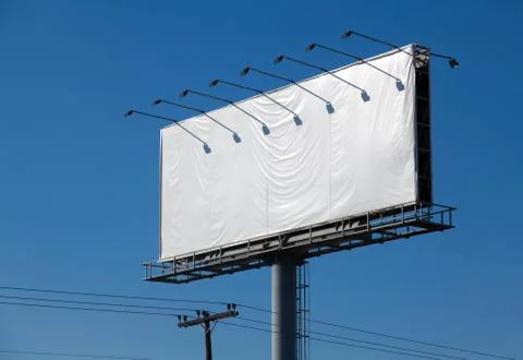 Blank billboard Stock Photos