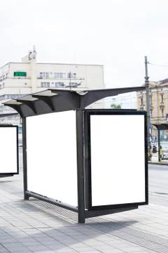 Blank billboard Фото