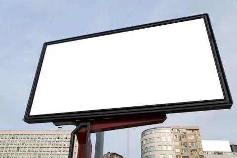 Blank billboard Фото