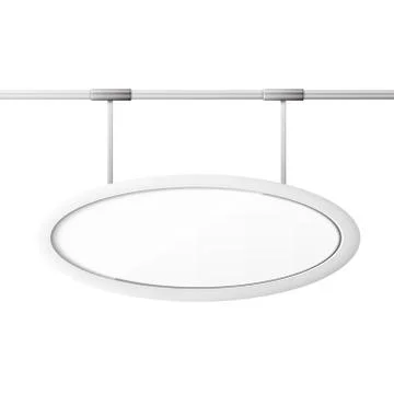 Blank billboard screen Stock Illustration