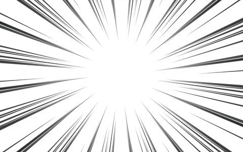Blank black and white comic abstract background template Stock Illustration