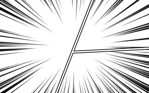 Blank black and white comic abstract background template. Illustrazione stock