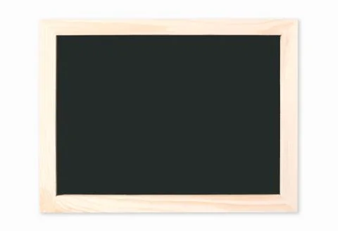 Blank black board Stock Photos