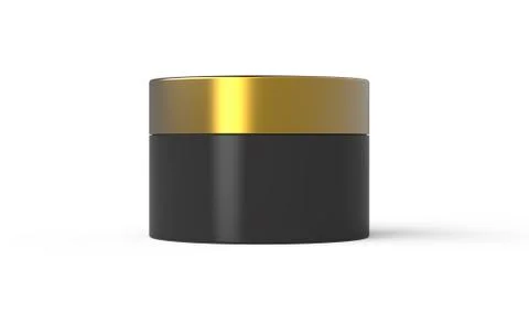 Blank black container Stock Illustration