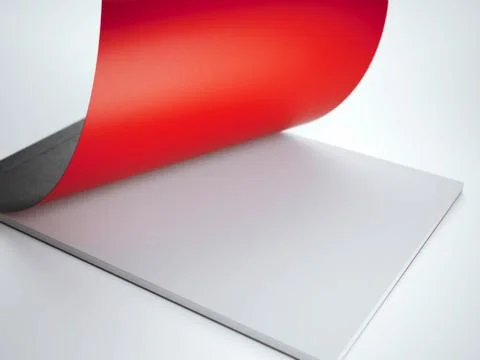 Blank black notepad Illustrazione stock