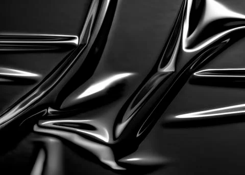 Blank black plastic foil wrap overlay mock up, Stock Photos