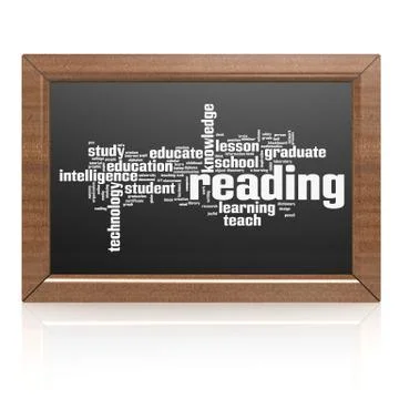 Blank blackboard Stock-Illustration