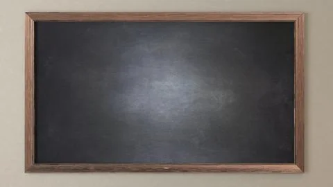 Blank blackboard Stock Illustration