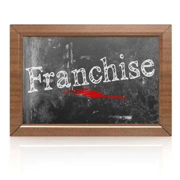 Blank blackboard Stock Illustration