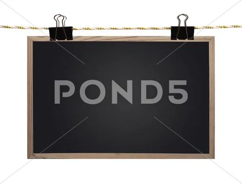 Blank blackboard Stock Photos