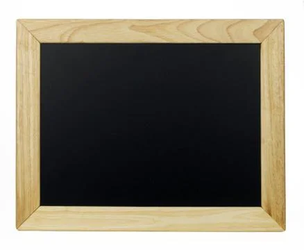 Blank blackboard Foto stock