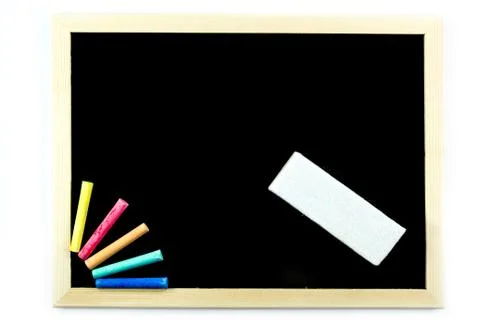 Blank blackboard Foto stock
