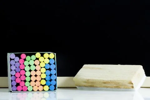 Blank blackboard Foto stock
