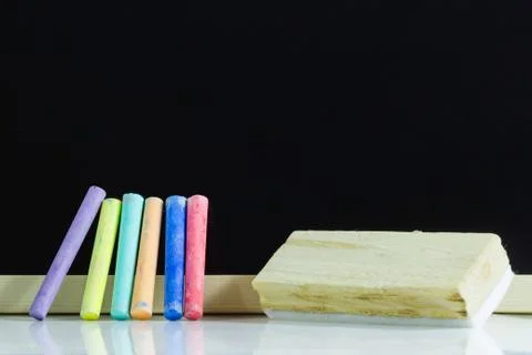 Blank blackboard Foto stock