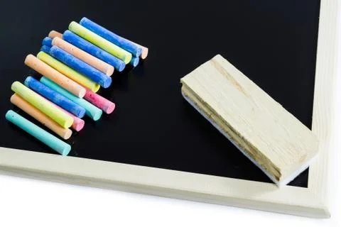 Blank blackboard Foto stock