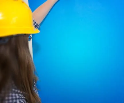 Blank blueprint Stock Photos